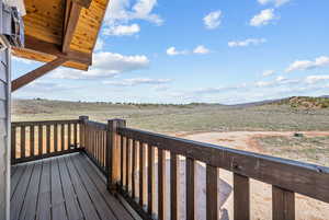 Master bedroom deck