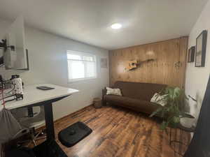 Bedroom #1 now used as an office.