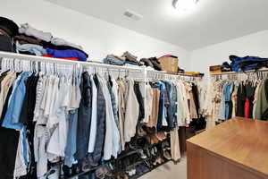 Master closet