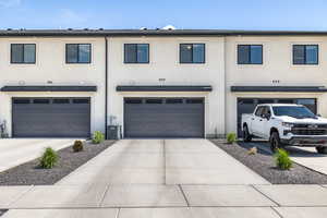 Two car garage.