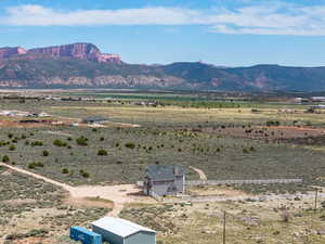 View of mountain feature featuring a rural view