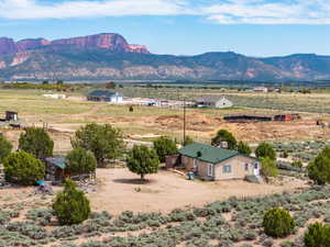 View of mountain feature featuring a rural view