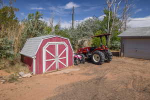 View of shed