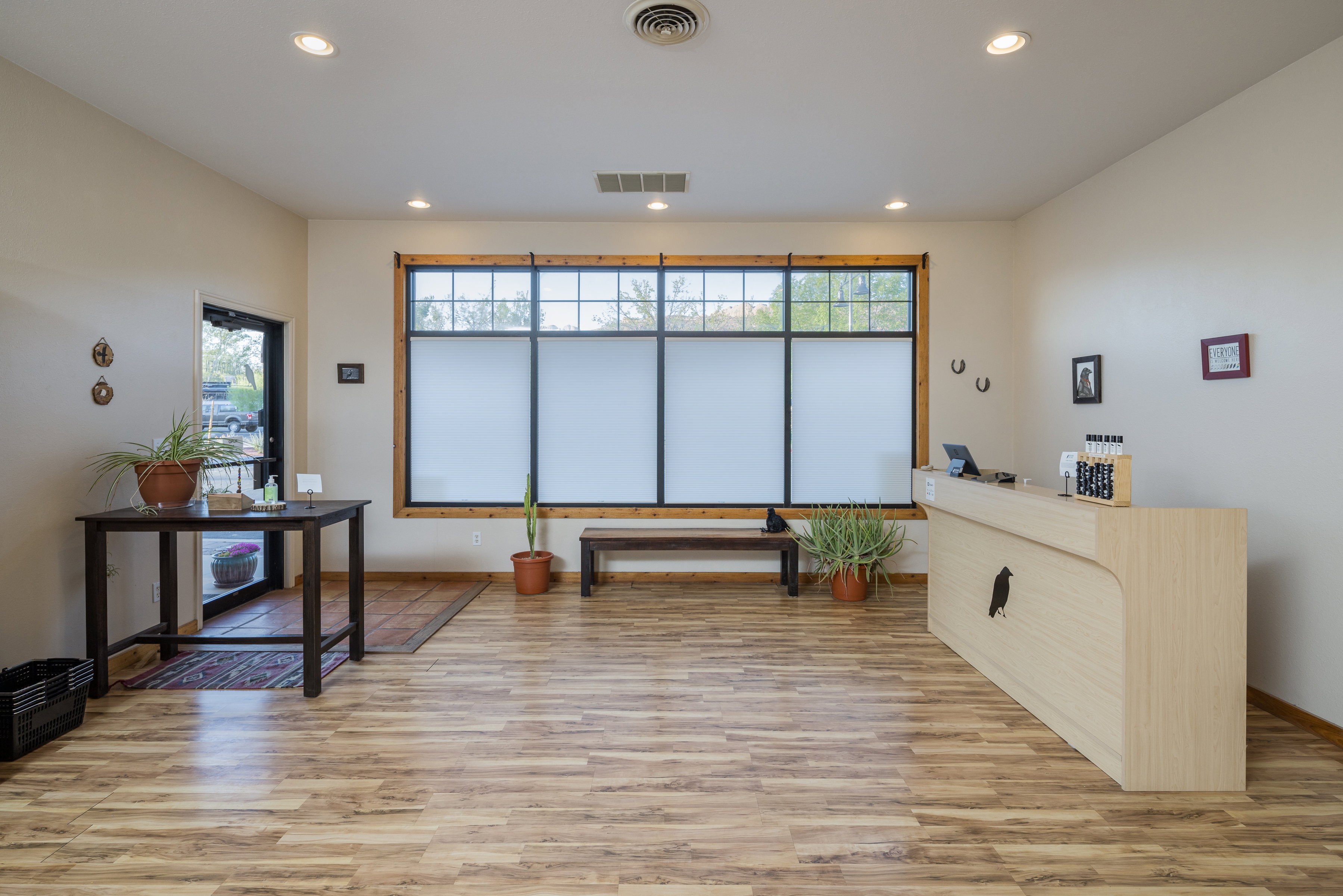 Interior space featuring visible vents