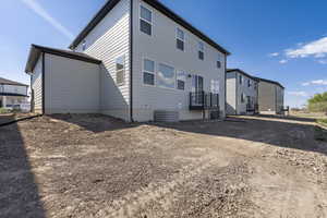 View of rear view of property