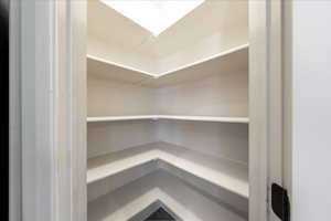 View of storage area
