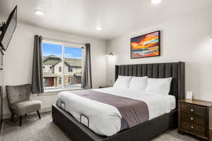 Bedroom 2 featuring a king size bed