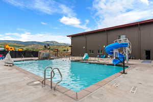 Waterdance Rec Center outside pool