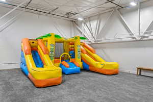 Waterdance Rec Center playroom with jump house
