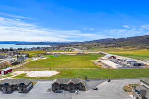 Aerial view showing proximity to Heritage Park