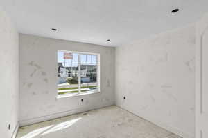 Empty room with visible vents