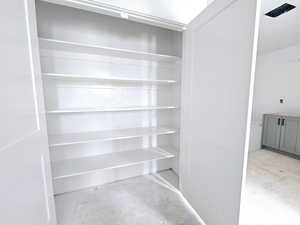 View of closet