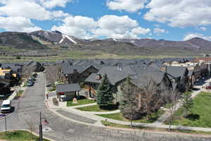 View of mountain feature with a residential view