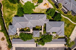 Bird's eye view.