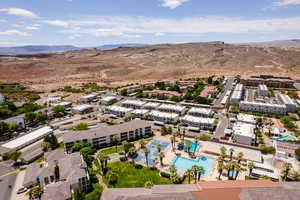 Bird's eye view of resort.