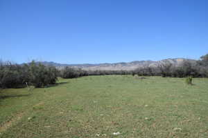 Mountain view with a rural view