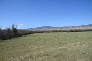 View of mountain feature with a rural view