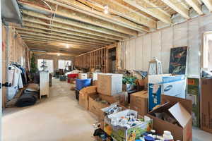 View of basement