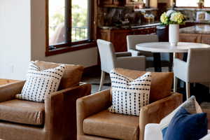 View of dining area