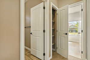 View of closet