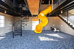 Interior space featuring plenty of natural light