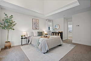 Master bedroom featuring baseboards