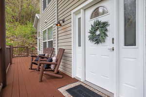 View of property entrance