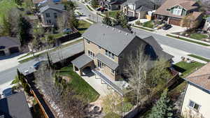 Bird's eye view featuring a residential view
