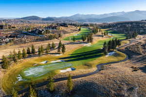 View of property's community featuring a mountain view and golf course view