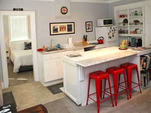 Kitchen of 1-bed Red Door mother-in-law unit.  Comes with everything you see in the photo.