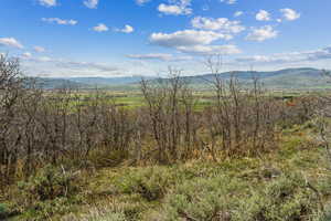 View of mountain feature featuring a rural view