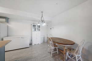 View of dining room