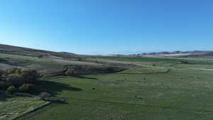 View of community with a mountain view