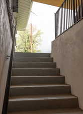 View of stairs