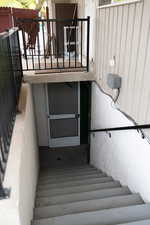 View of stairs