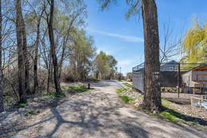 Back entrance