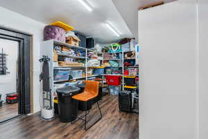View of storage room