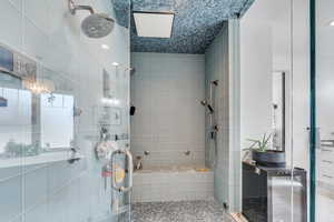 Master shower stall
