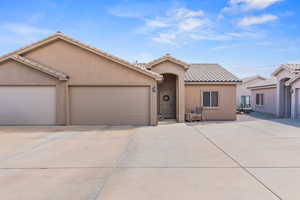 Home is 2 car garage