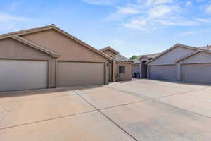 Home is 2 car garage