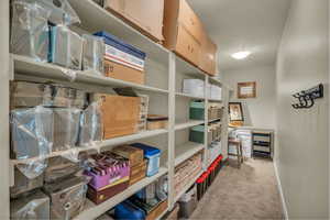 View of storage room