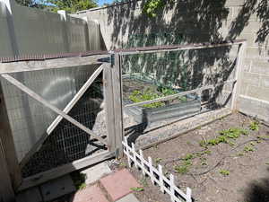 Fenced Corner Garden