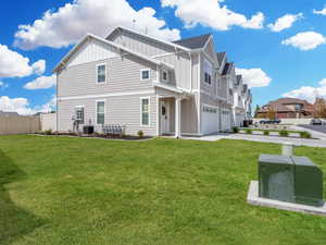 You will love the green space just outside your front door and a quiet community with amenities.