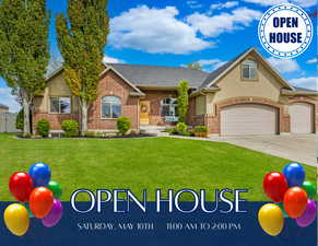 Open House on Saturday from 11-2