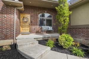 Your facade offers the perfect combination of classic brick and stucco