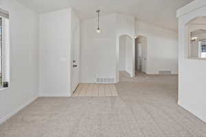 Front entry view from Living room