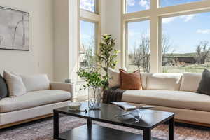 View of living room