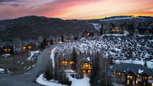 Mountain view featuring a residential view