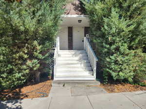 View of stairway