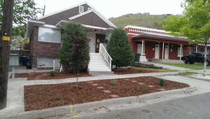 View of front facade with covered porch